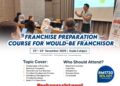 FRANCHISE PREPARATION COURSE FOR WOULD-BE FRANCHISOR (November)