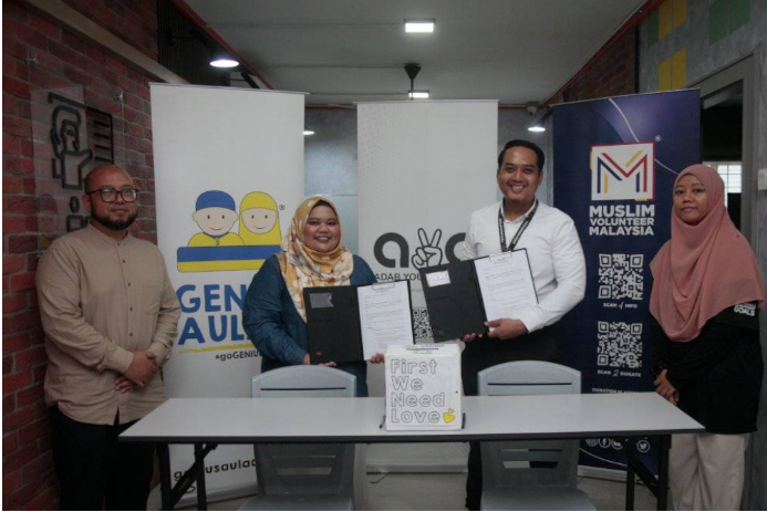 Muslim Volunteer Malaysia, Genius Aulad lancar ‘First We Need Love’