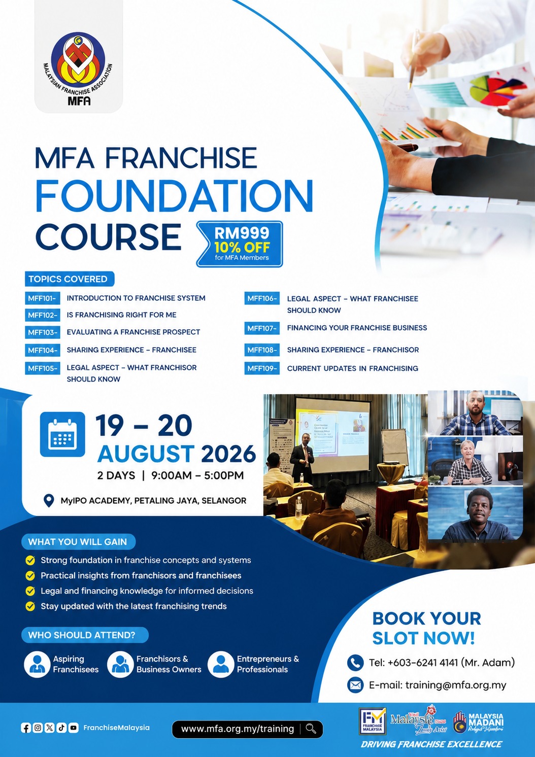 MFA FRANCHISE FOUNDATION (MFF) – 19 Aug 2026