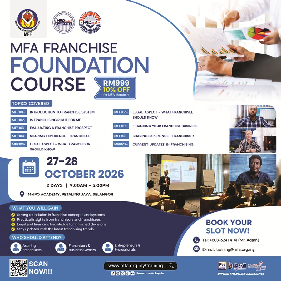 MFA FRANCHISE FOUNDATION (MFF) – 27 Oct 2026